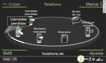 Seleccionar un número de teléfono de una lista